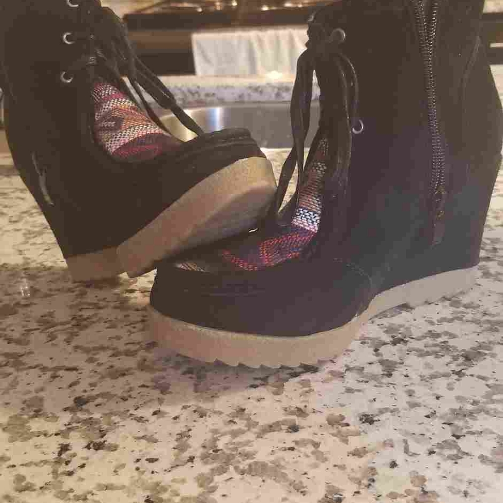 Sbicca Hidden Wedge Booties